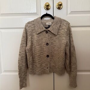Universal Thread Green Collared Cardigan Sweater